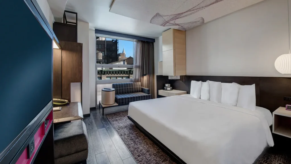 Hyatt Herald Square New York near Gotham Hall NYC - Bedroom
