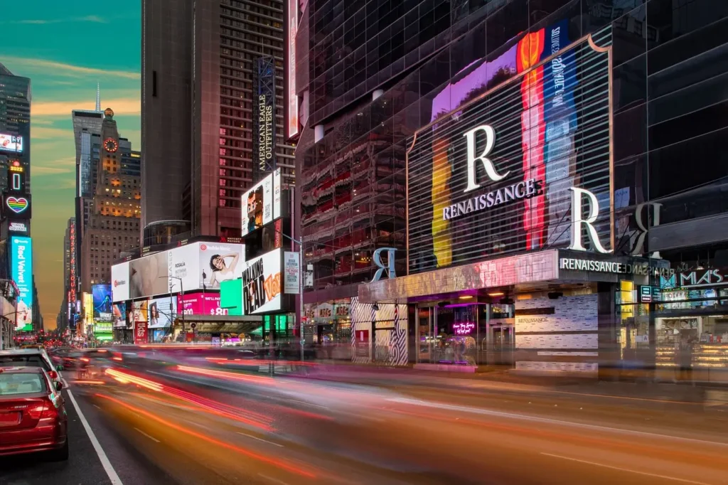 Renaissance New York Times Square near Sony Hall NYC - Entrance 
