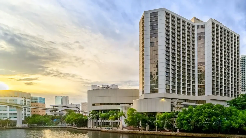 Hyatt Regency Miami near Miami Passport Agency - Hotel Building